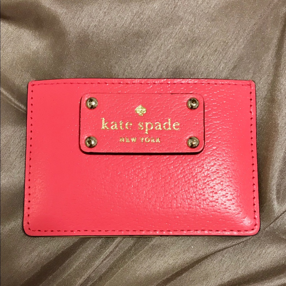 Kate Spade Card Holder - Hot Pink
